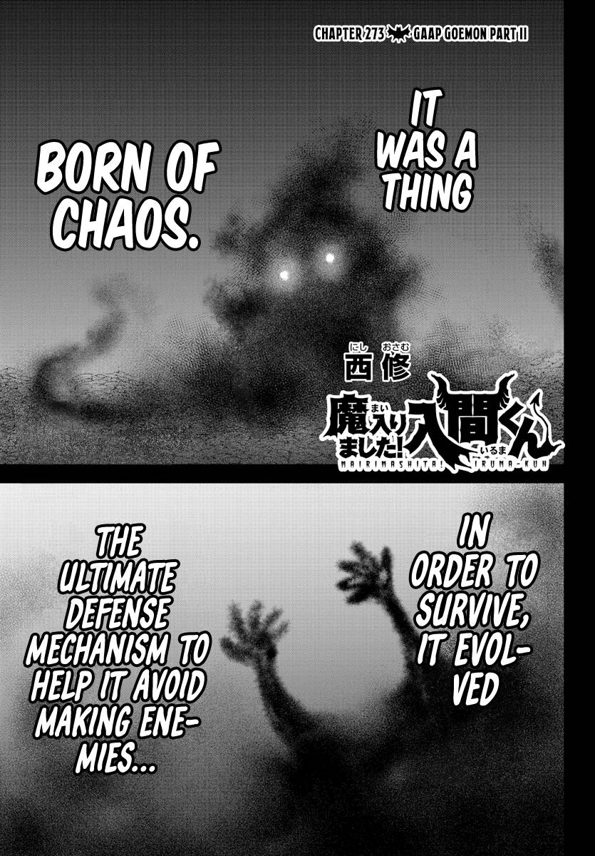 Welcome to Demon School! Iruma-kun, Chapter 273 image 01